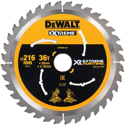 DEWALT  - Stat de la lame de scie circulaire. 216 / 30mm 36WZ / fz