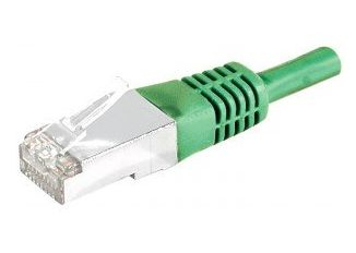 DEXLAN  C&acirc;ble de raccordement Cat 5e RJ45 FTP CCA Vert 2 m