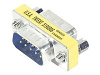 MCAD Dexlan - Changeur de genre s&eacute;rie - DB-9 (M) pour DB-9 (M)