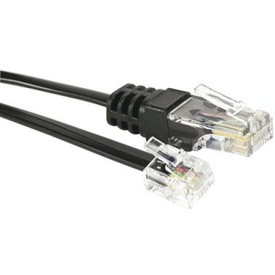 GENERIQUE Dexlan Cordon de raccordement t&eacute;l&eacute;phonique RJ11/ RJ45 3 m
