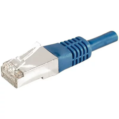 DEXLAN  Cordon Patch Rj45 F/Utp Cat 6A Bleu - 0,30 M