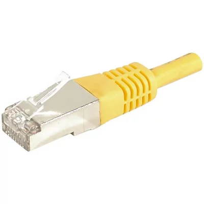 DEXLAN  Cordon Patch Rj45 F/Utp Cat 6A Jaune - 0,30 M