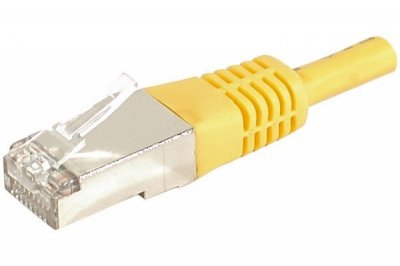 DEXLAN  Cordon Patch Rj45 F/Utp Cat 6A Jaune - 3 M