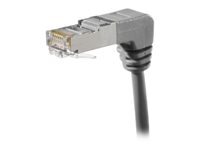 EXC Dexlan Cordon Patch RJ45 F/UTP CAT5e Coud&eacute; Bas Gris 3 M