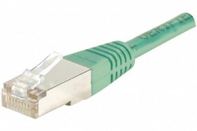 DEXLAN  Cordon reseau patch RJ45 FTP CAT 6 1 m Vert