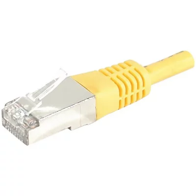 CUC Dexlan Cordon reseau patch RJ45 SSTP CAT 6 0,30 m Jaune