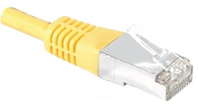 DEXLAN  Cordon reseau patch RJ45 SSTP CAT 6 1 m Jaune
