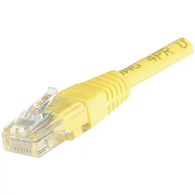 CUC Dexlan Cordon reseau patch UTP CAT 6 7 m Jaune