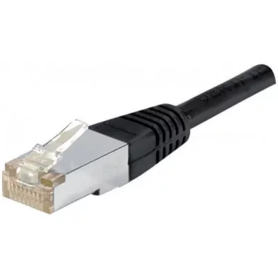 DEXLAN  Cordon RJ45 cat&eacute;gorie 6A F/UTP noir - 7,5 m
