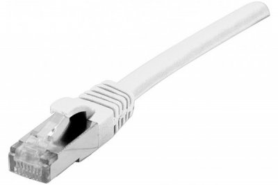 DEXLAN  Cordon RJ45 cat&eacute;gorie 6A S/FTP LSOH snagless blanc - 15 m