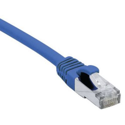DEXLAN  Cordon RJ45 cat&eacute;gorie 6A S/FTP LSOH snagless bleu - 20 m