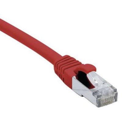 CONNECT DEXLAN Cordon RJ45 cat&eacute;gorie 6A S/FTP LSOH snagless rouge - 10 m
