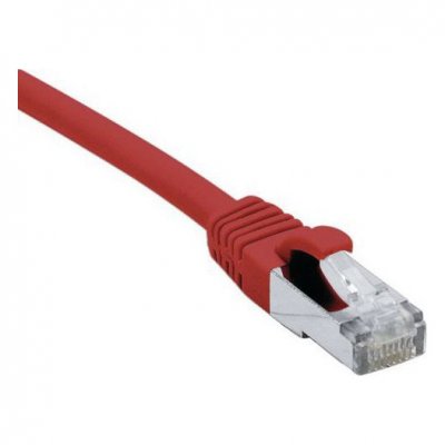 DEXLAN  Cordon RJ45 cat&eacute;gorie 6A S/FTP LSOH snagless rouge - 3 m