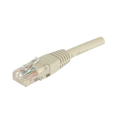 CUC Dexlan Cordon RJ45 patch UTP CAT5e 0,30 m Alu / Cuivre