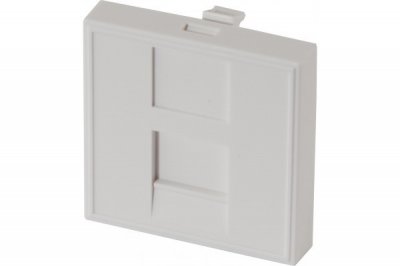 DEXLAN  Plastron 45X45 droit 1 port RJ45 cat 6A stp