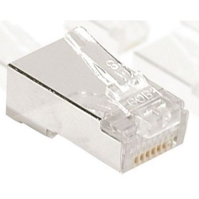 MANUTAN Dexlan Sachet de 10 Connecteurs 8/8 RJ45 blind&eacute; Cat 6