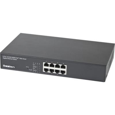 DEXLAN  switch 8 ports Gigabit PoE manageable 130W