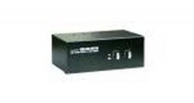 DEXLAN  switch KVM double DVI-I / USB / Audio 2 ports + c&acirc;bles