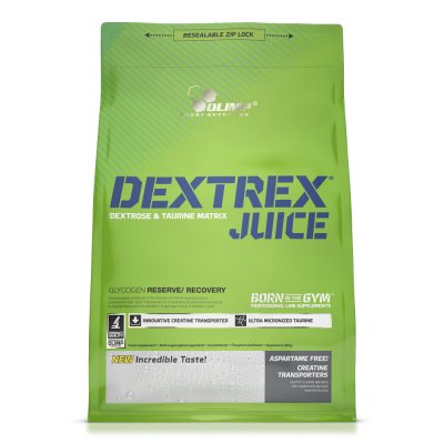 OLIMP SPORT NUTRITION Dextrex Juice - Olimp Supplements - Orange (ddm 28-07-2022) - 1 Kg (25 Doses)