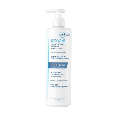 DUCRAY DEXYANE gel limpiador ultrarrico 400 ml