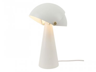 DESIGN FOR THE PEOPLE DFTP by Nordlux Lampe &agrave; poser Align, abat-jour inclinable, blanc