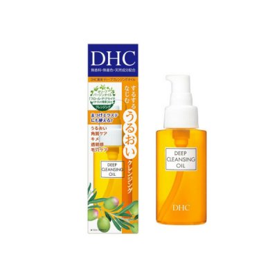 DHC  Huile d&eacute;maquillante visage et yeux, 70ml