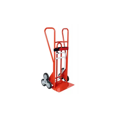 FIMM Diable 3 Roues En &Eacute;toile 250 Kg - Roue Caoutchouc - Bavette Mixte