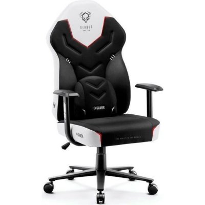 DIABLO CHAIRS Diablo X-Gamer 2.0 Chaise Gaming Fauteuil de Gamer (Noir-Blanc) 