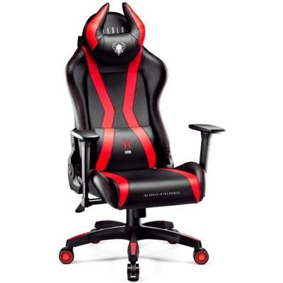 DIABLO CHAIRS Diablo X-Horn Chaise Gaming Noir-Rouge Normal (L)