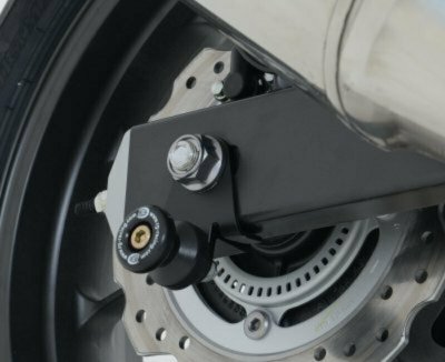 R&G Diabolos de bras oscillant  Racing noir sur platine Honda CBR 500 R
