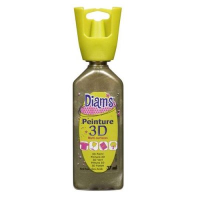 DIAM S DIAM's - Peinture 3D nacr&eacute;e DIAM'S: 30 coloris au choix - Nacr&eacute; Bronze