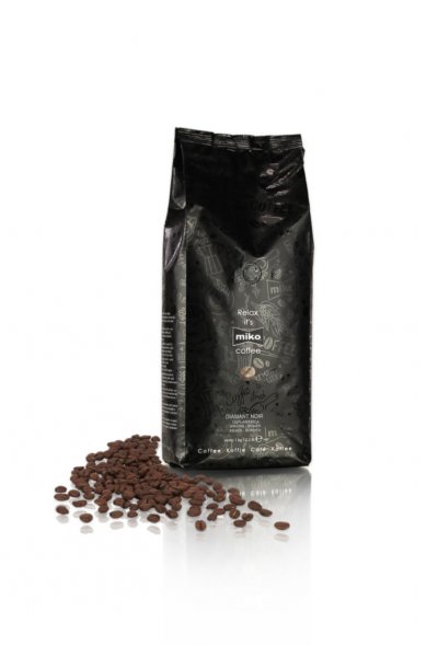 MIKO Diamant noir  - caf&eacute; en grains - 100% arabica - paquet 1 kg