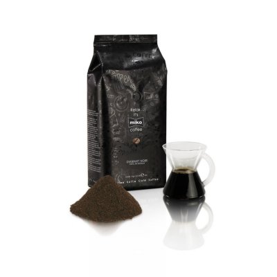 MIKO Diamant noir  - caf&eacute; moulu - 100% arabica - paquet 1 kg