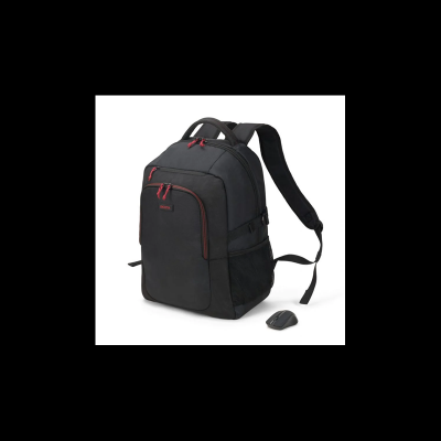 DICOTA  D31686- Kit Sacoche MULTI 15.6 Noir + Souris sans fil &agrave; 3 boutons, 1000 ppp