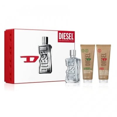 Diesel Coffret D Eau de Toilette Vaporisateur 100 ml + D Skin Care