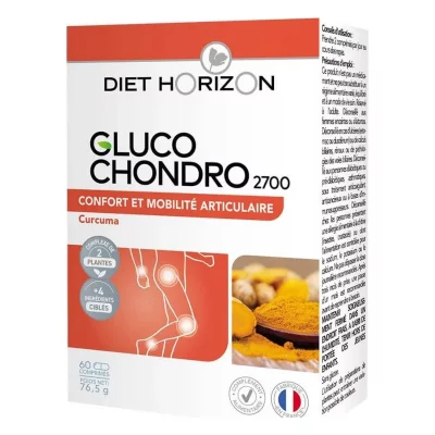 DIET HORIZON  Gluco Chondro 2700  60 comprim&eacute;s