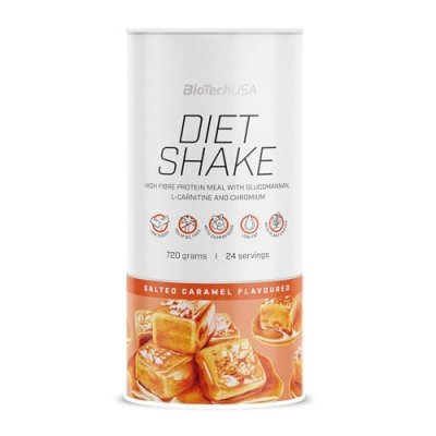 BIOTECHUSA Diet Shake (720g)Caramel Sal&eacute; Substituts De RepasBiotech Usa