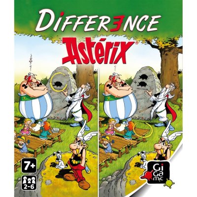 STUDIO H Diff&eacute;rence &Eacute;dition Ast&eacute;rix Jeu d'observation 7+ 2-6 joueurs