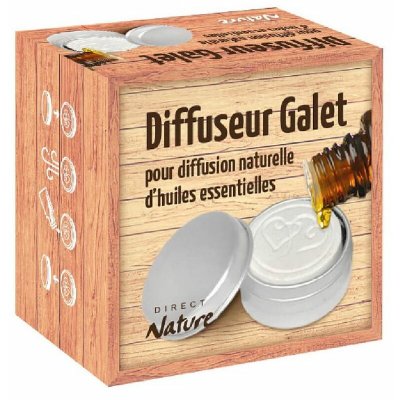 ACHAT NATURE Diffuseur d'Huiles Essentielles Galet - D&eacute;co Coeur