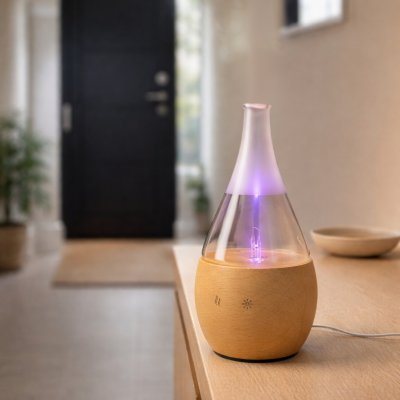 ZEN AROME Diffuseur d'huiles essentielles n&eacute;bulisation programmable Bolea