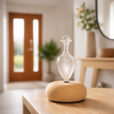 SUN CHINE Diffuseur d'huiles essentielles par n&eacute;bulisation &agrave; froid bao