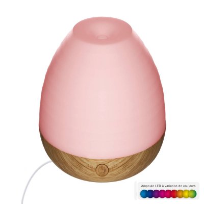 ATMOSPHERA Diffuseur d'huiles essentielles USB - H 12,9 cm - Blanc