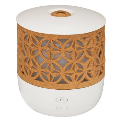 ATMOSPHERA CREATEUR D INTERIEUR Diffuseur Huiles Essentielles 100 Ml Blanc / Effet Bois
