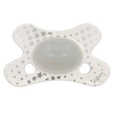 DIFRAX  Sucette B&eacute;b&eacute; Natural 0-6 Mois Sheepy Nina Glow In the Dark