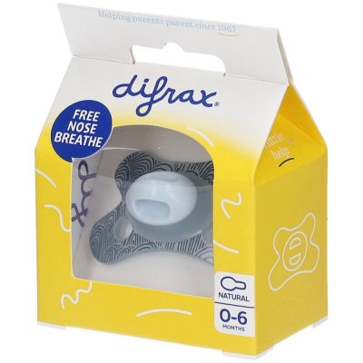 DIFRAX &reg; Sucette Mini Natural Assort 0-6 mois