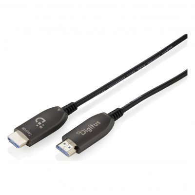 DIGITUS  AK-330126-1000-S C&acirc;ble HDMI AOC hybride | AK-330126-1000-S