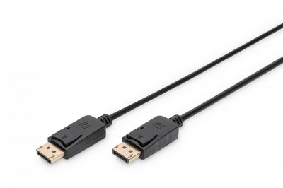DIGITUS  AK-340103-050-S c&acirc;ble DisplayPort 5 m Noir AK-340103-050-S
