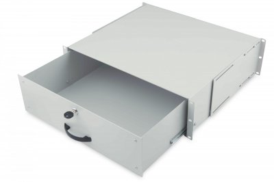 DIGITUS  Archivage de Documents pour armoires r&eacute;seau, 3&nbsp;UH
