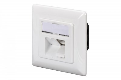 DIGITUS  Cat 5e Class D Ethernet Power Socket Blanc