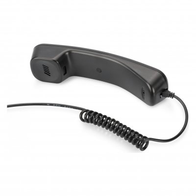 DIGITUS  Combin&eacute; de t&eacute;l&eacute;phone USB, Casque/&Eacute;couteur